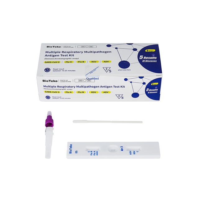 5 In 1 Multiple Respiratory Multipathogen Antigen Test Kit